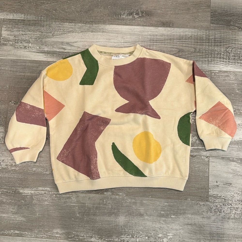 ZARA Boys Crew Sweatshirt NWT